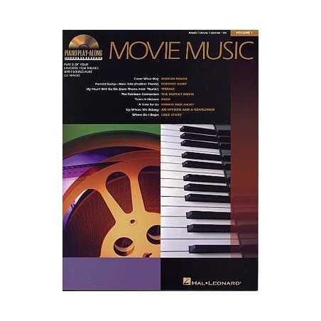 PIANO PLAY-ALONG VOL.01 : MOVIE MUSIC (+CD)