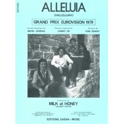 Partition ALLELUIA (HALLELUJAH) MILK & HONEY pdf