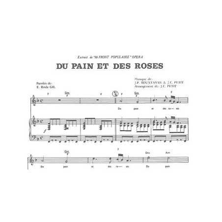 DU PAIN ET DES ROSES