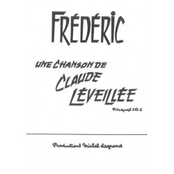 Partition FRÉDÉRIC Claude Léveillée PDF