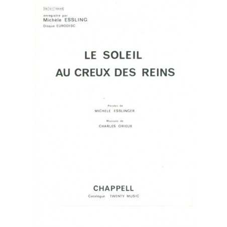 LE SOLEIL AU CREUX DES REINS