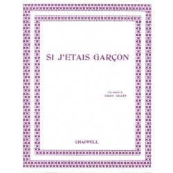 SI J'ÉTAIS GARÇON