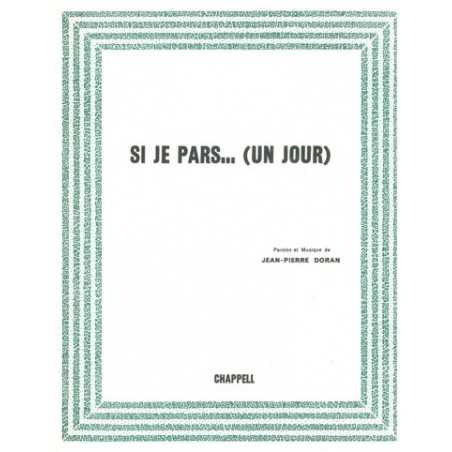 SI JE PARS... (UN JOUR)