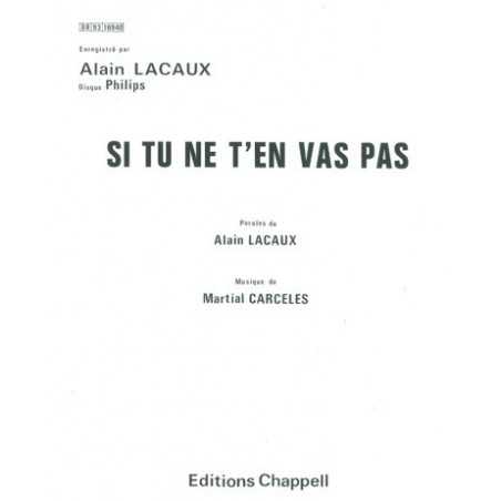 SI TU NE T'EN VAS PAS
