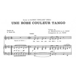 UNE ROBE COULEUR TANGO