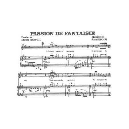 PASSION DE FANTAISIE