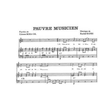 PAUVRE MUSICIEN
