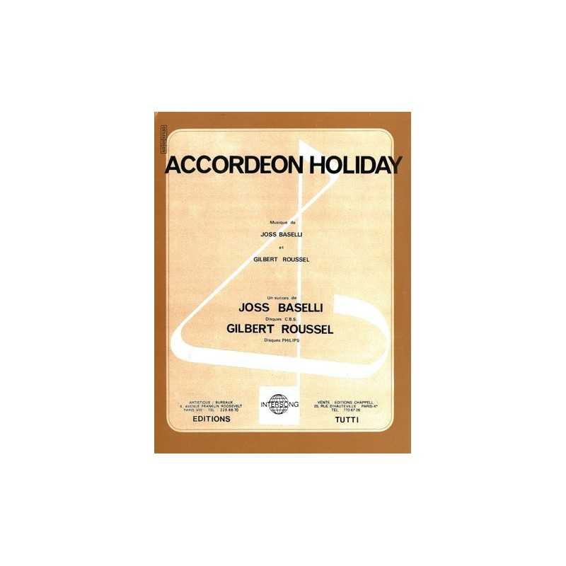 Sheet music ACCORDÉON HOLIDAY Joss BASELLI PDF