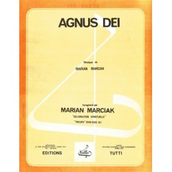 Partition AGNUS DEI Marian MARCIAK