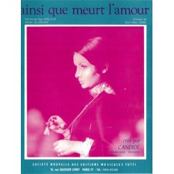 AINSI QUE MEURT L'AMOUR
