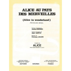Partition ALICE AU PAYS DES MERVEILLES ALICE pdf