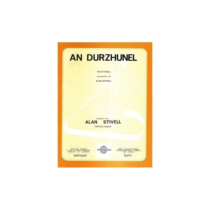 Sheet music AN DURZHUNEL Alan STIVELL PDF