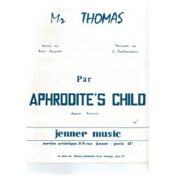 Sheet music MR THOMAS APHRODITE'S CHILD pdf
