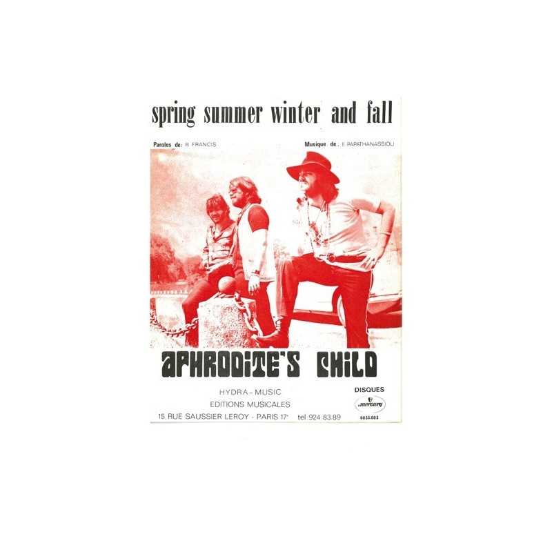 Sheet music SPRING SUMMER WINTER AND FALL - Planète Partitions