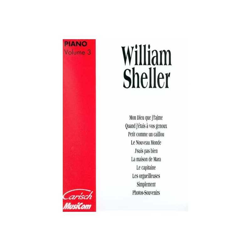 WILLIAM SHELLER PIANO VOLUME 3