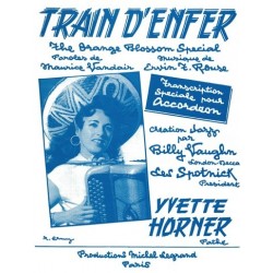 Sheet music TRAIN D'ENFER Yvette HORNER pdf