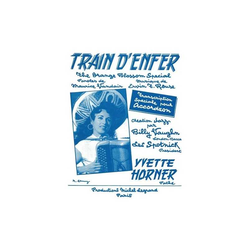 Sheet music TRAIN D'ENFER Yvette HORNER pdf