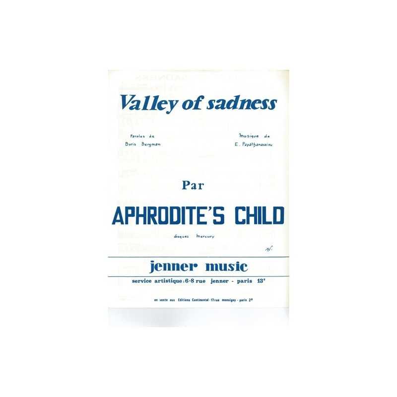 Partition VALLEY OF SADNESS APHRODITE'S CHILD PDF