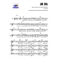 ON IRA Jean-Jacques GOLDMAN SATB  partition
