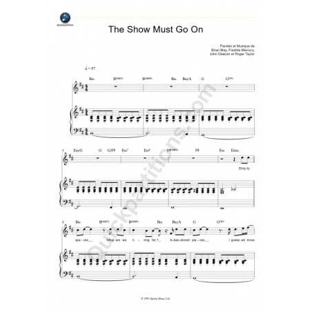 THE SHOW MUST GO ON