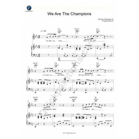 WE ARE THE CHAMPIONS