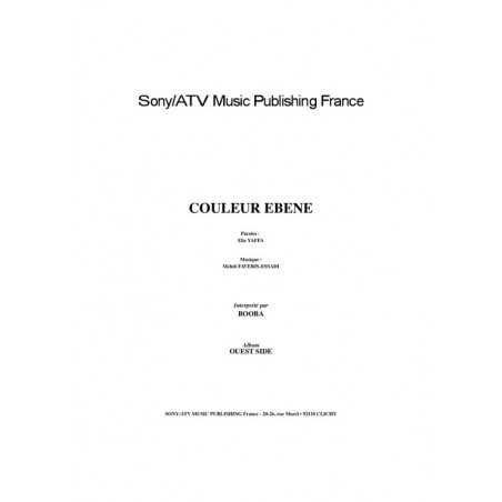 COULEUR EBENE