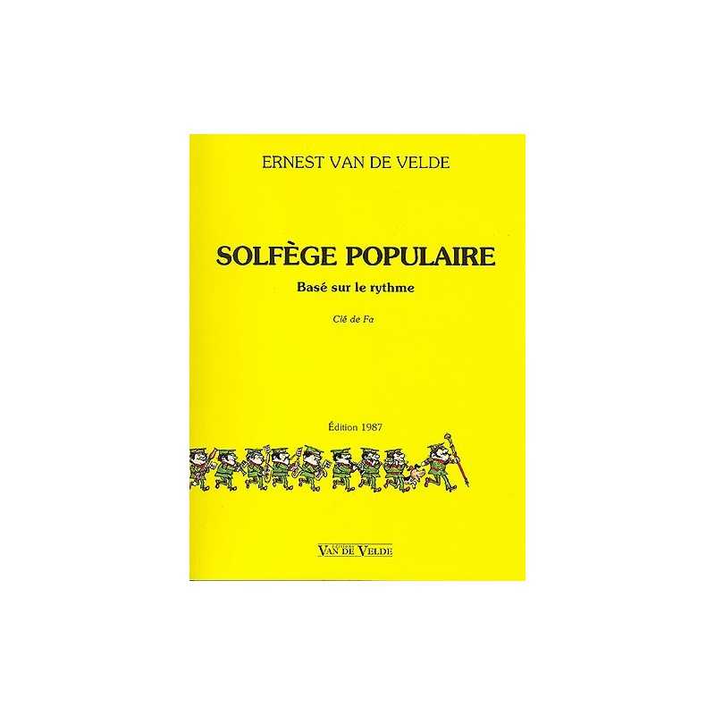 SOLFEGE POPULAIRE (CLE DE FA)
