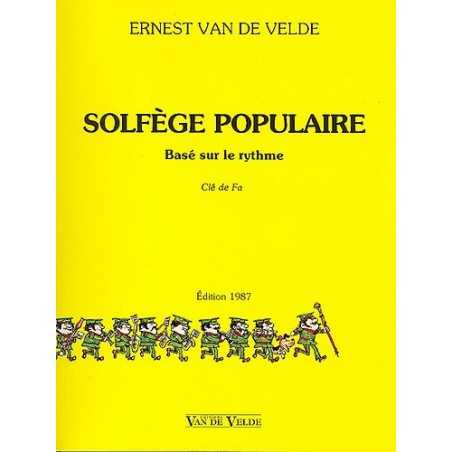 SOLFÈGE POPULAIRE (CLÉ DE FA)