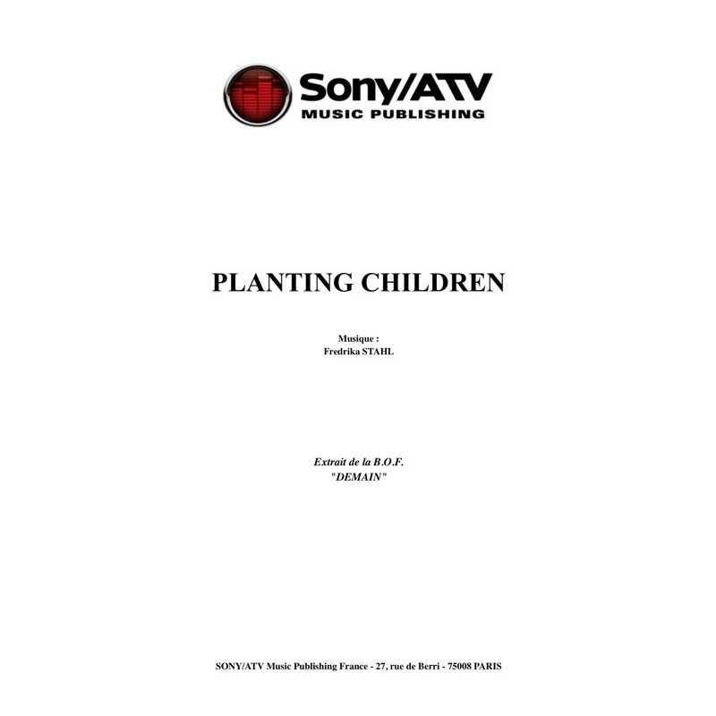 PLANTING CHILDREN