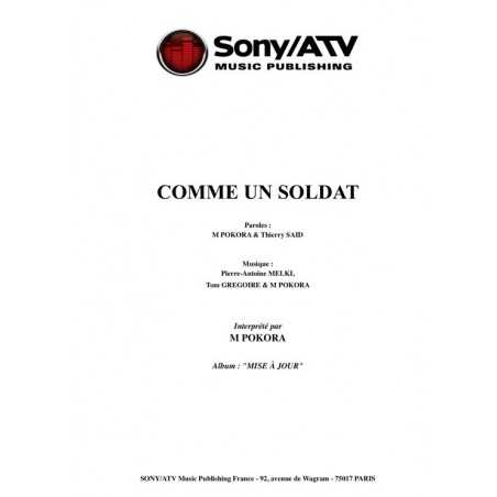 COMME UN SOLDAT