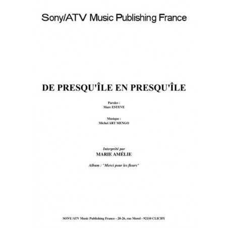 DE PRESQU'ILE EN PRESQU'ILE
