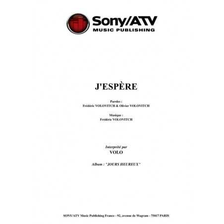 J'ESPÈRE