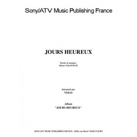 JOURS HEUREUX