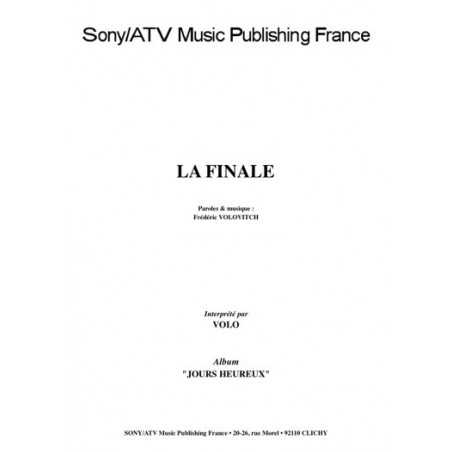 LA FINALE