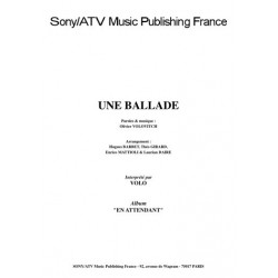 UNE BALLADE