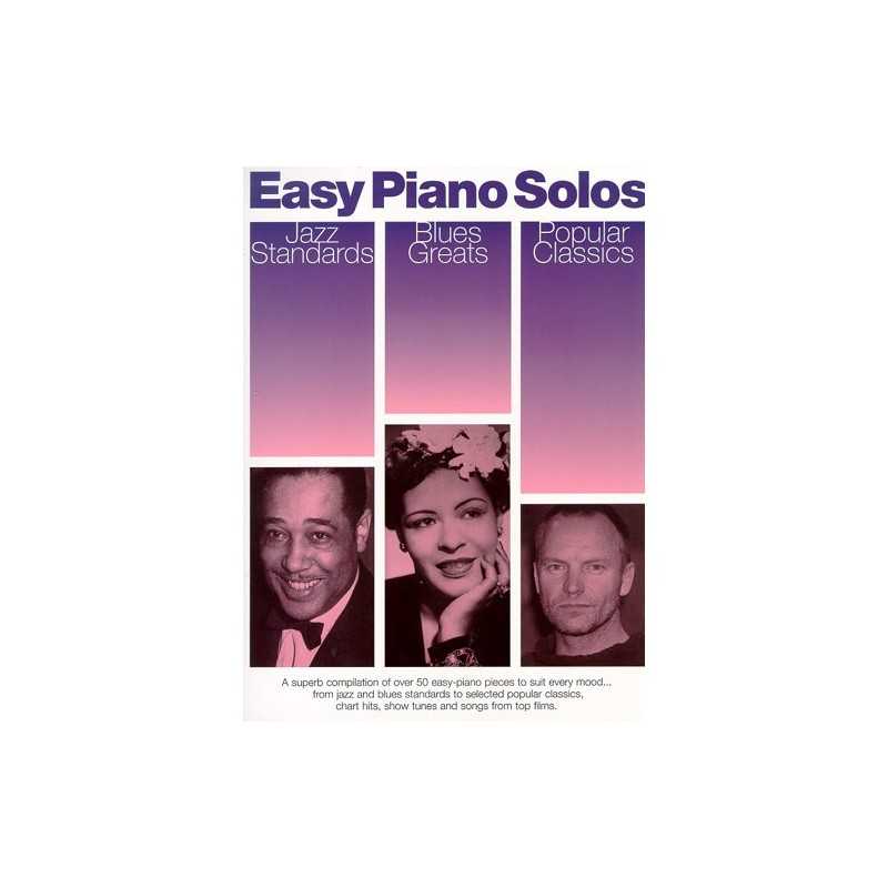 EASY PIANO SOLOS JAZZ BLUES POPULAR