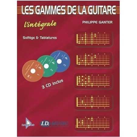 LES GAMMES DE LA GUITARE L'INTEGRALE (+3CD)