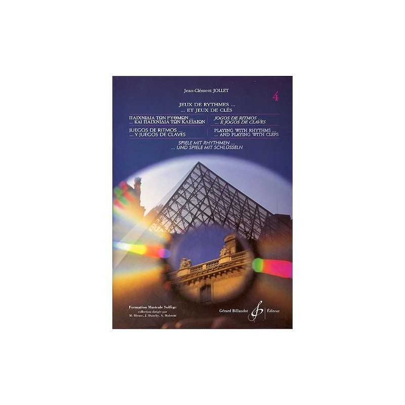 JEUX DE RYTHMES ET JEUX DE CLES - 6 LANGUES - IM4 - VOLUME 4