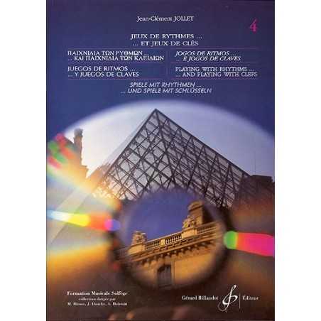 JEUX DE RYTHMES ET JEUX DE CLES - 6 LANGUES - IM4 - VOLUME 4