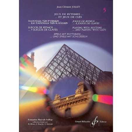 JEUX DE RYTHMES ET JEUX DE CLES - 6 LANGUES - IM5 - VOLUME 5