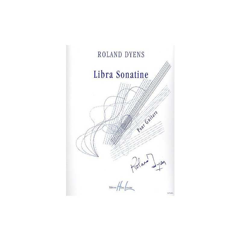 LIBRA SONATINE POUR GUITARE