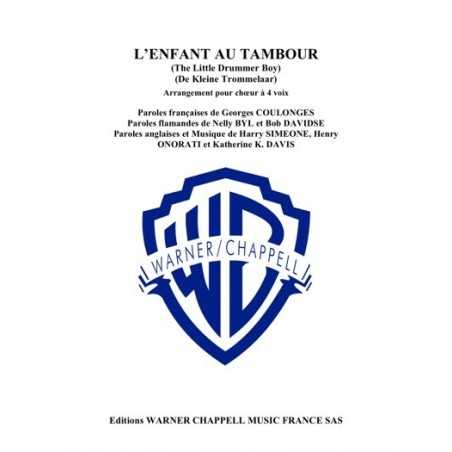 L'ENFANT AU TAMBOUR (SATB)