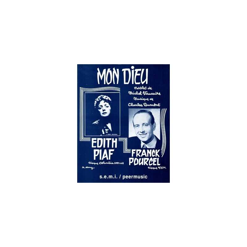 Partition MON DIEU Édith Piaf