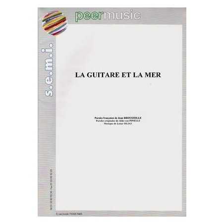 LA GUITARE ET LA MER