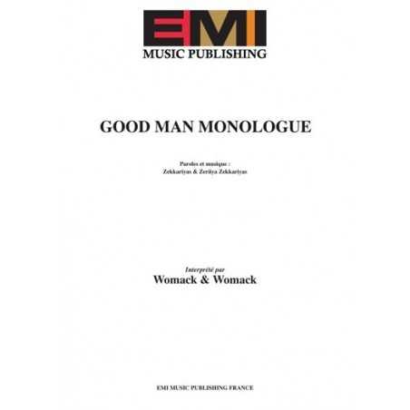 GOOD MAN MONOLOGUE