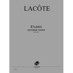 ÉTUDES - DEUXIÈME CAHIER