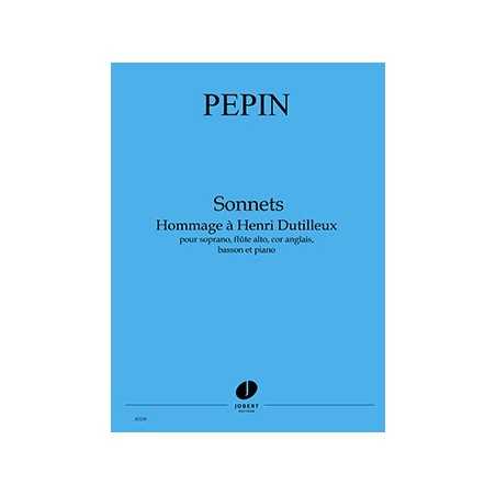SONNETS - HOMMAGE À HENRI DUTILLEUX