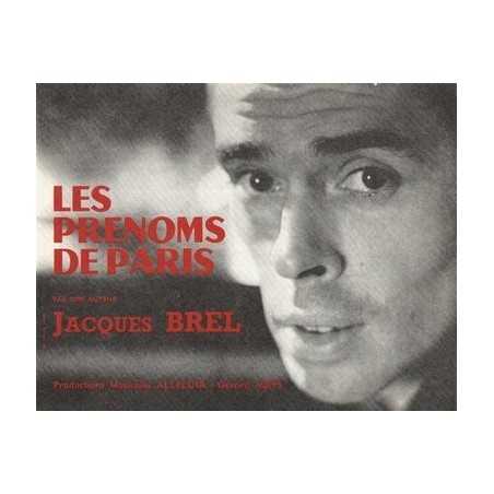 LES PRÉNOMS DE PARIS