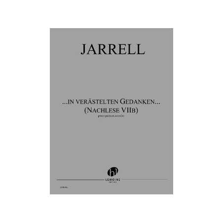 IN VERÄSTELTEN GEDANKEN (NACHLESE VIIb)