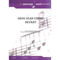 GROS JEAN COMME DEVANT